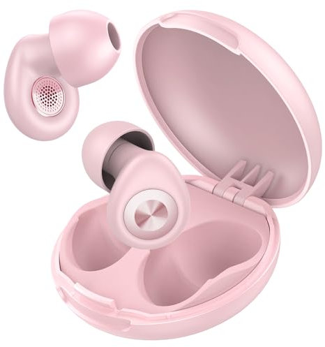 Ear Plugs for Sleep, 45dB Noise Cancelling Earplugs Hearing Protection for Sleep, Concentration, Travel, Work, Concerts, Ultra Comfortable Reusable Silicone Ear Plugs, 8 Tips(XS/S/M/L) & Case