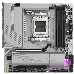 Carte mère Carte mère Fit for GIGABYTE B650M AORUS Elite AX Ice Micro-ATX B650 DDR5 192 Go 8 000 MHz (OC) M.2 Wi-FI 6E Socket AM5