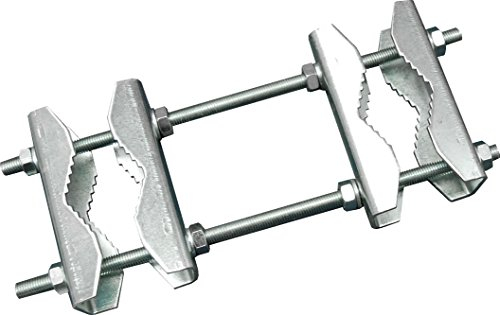 Unitech DRS 60 Doppelrohrschelle Silber