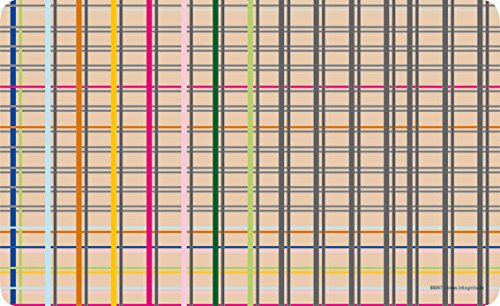 Inkognito Frühstücksbrettchen 23 x 14 cm • 68047 ''Karos Künstler Lidwien Steenbrink • Dies & Das • Küche & Frühstück • Frühstücksbrettchen • Schneidebrettchen • Brettchen