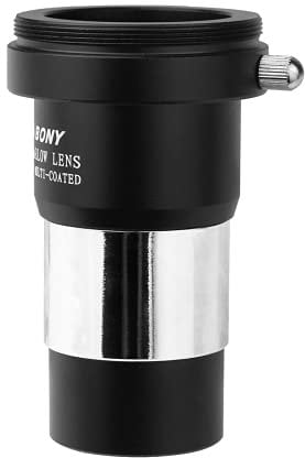 SVBONY Barlow Lens 2X, 1.25 inch Barlow Lens with Multi Coated Broadband Green Film, Telescope Accessories with M42 Thread for Telescope Eyepiece