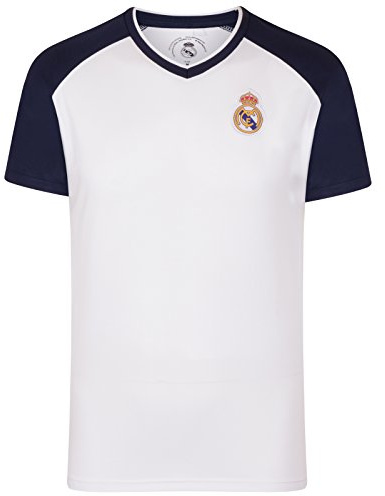 Real Madrid Mens T-Shirt Poly Official Football Gift
