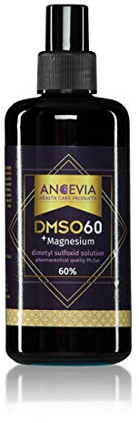 ANCEVIA® DMSO 60 mit Magnesium 200ml - Dimethylsulfoxid 99,9% Ph. Eur. + Magnesiumchlorid - Spray Zerstäuber - Pharmazeutische Reinheit - Magnesiumöl