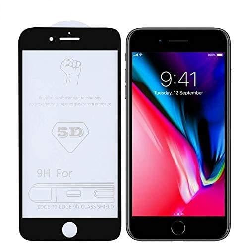 CHANYO Tempered Glass, Mobile phone tempered film 25 PCS 9H 5D Full Glue Full Screen Tempered Glass Film for iPhone 7 Plus / 8 Plus Anti Blue Light Screen Protector Film