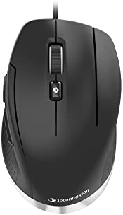 3Dconnexion CadMouse Compact (Kompakte Maus, optisch, USB, Rechtshänder), Mattschwarz