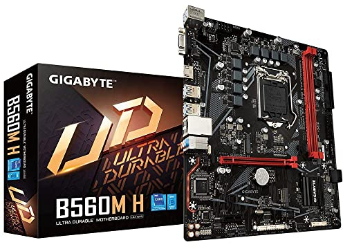 Gigabyte B560M H Micro ATX Motherboard for Intel LGA 1200 CPUs