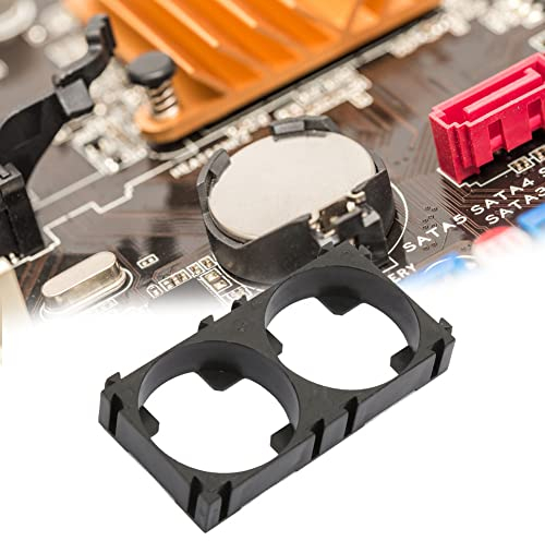 26650 Lithium-Batterie-Halterung, Crack Test Batterie,akkuträger 50 Stück Doppelzelle 26650 Lithium-Batterie-Halterung 56,5 * 29 * 8,7 mm Akku-Pack Kunststoffhalter