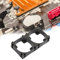 26650 Lithium-Batterie-Halterung, Crack Test Batterie,akkuträger 50 Stück Doppelzelle 26650 Lithium-Batterie-Halterung 56,5 * 29 * 8,7 mm Akku-Pack Kunststoffhalter