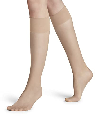 FALKE Pure Matt Kniestrümpfe crystal (4409), 35-38