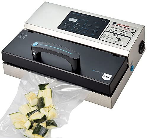 ELMA Máquina Envasadora al Vacío Profesional Digit 30 Neo II | Máquina Envasar al Vacío Automática, Uso Intensivo, Función Manos Libres, Doble Bomba de Vacío | 39 x 27,5 x 15 cm, 6.7 Kg, 475W