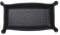 FrasiBags Vaciabolsillos de Piel Made in Italy, Bandeja de Valet Porta Objetos de Piel Rectangular (Negro)