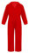 Miaeowve Kinder Arbeitsoverall Jungen Mädchen Langarm Jumpsuit Reverskragen Schutzanzug Lang Arbeitshose Latzhose Kesselanzug Für 5-16 Jahre Rot 170-176
