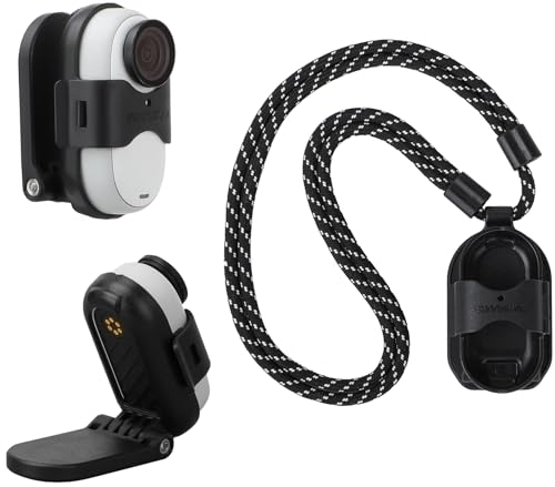 BeisDirect Magnetic Quick Release Mount Bracket For Insta360 GO 3S/GO 3 Magnetic Neck Holder Mount Angle Adjustable Multifunctional Desktop Base for Insta 360 GO3S/GO3 Sports Camera Accessories