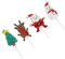 SHOWERORO Lot De 4 Décorations De Gâteau En Forme Darbre De Noël