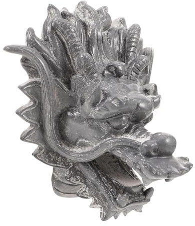 FUNOMOCYA Drachenkopf Wandbrunnen Gartenfontäne Langlebigem Installieren Für Und Außenbereiche