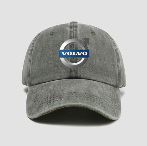 ZGNBKLS Basecap Herren für Volvo, Einstellbare Baseball Cap Freien Alle Jahreszeiten Auto Baseball Cap,D