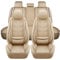 LICOME Auto Leder Sitzbezüge Sets für Mercedes Benz GLC Class GLC 220d C253 GLC 250d C253 GLC 300 C253 GLC 350d, Autositzbezüge Wasserdicht Atmungsaktiv Auto Schonbezüge Autositz Sitzschoner