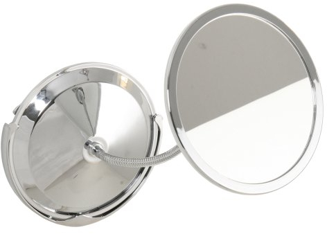 Roman Dietsche 415110 Reflections Kosmetikspiegel mit Sauger, chrom, 175 x 285 x 175