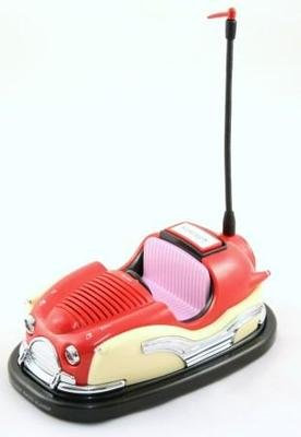 Steepletone Red Bumper Car/ Clock Alarm/Mw/Fm Radio/New