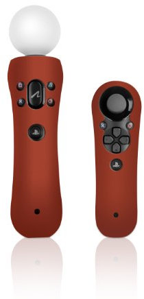PS3 - GUARD Silicone Skin for PS3 Move, red [Importación alemana]
