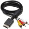 AV/TV Video Audio Cable para Sony Playstation 2 3 PS2
