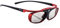 Hi-SHOCK RF Pro Scarlet Heaven - Funk 3D Brille für EPSON, JVC, Sony 3D Beamer - kompatibel mit ELPGS03 - JVC PK-AG3 & PK-EM2 Emitter - TDGBT500A - Shutterbrille - 120 Hz - wiederaufladbar