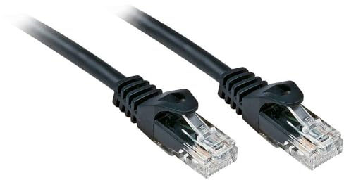LINDY 48197 10m Cat.6 U/UTP Network Cable Black