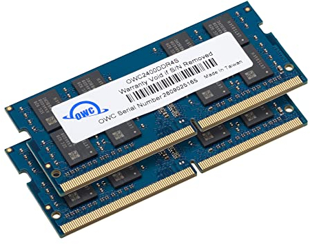 OWC - 8GB Memory Upgrade Kit - 2 x 4GB PC19200 DDR4 2400MHz SO-DIMMs für Mac Mini (Late 2018), 27 und 21,5 iMac (Mid 2017), und kompatible PCs