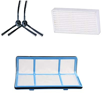 Louu - 4 filtri HEPA primari per aspirapolvere ilife v3S / v3L / v3s pro / v5 / v5s pro / x5 / v50