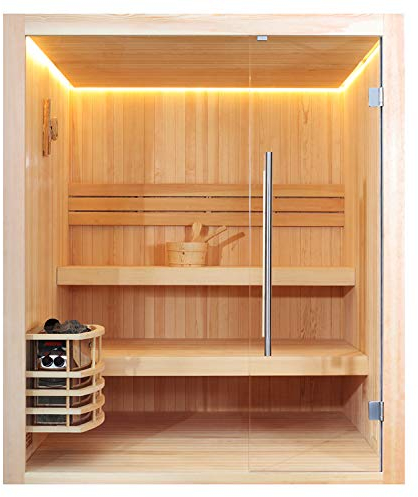 AWT Sauna E1802 Pinienholz/180x180/8kW Vega