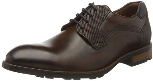 LLOYD Herren Jake Uniform-Schuh, Brandy/Midnight, 40.5 EU