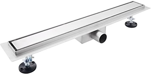 Edelstahl Duschrinne Bodenablauf Ablaufrinne Duschablauf Ablauf Fliesen 100cm