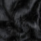 PINSOLA Kunstpelz Flor | Fellimitat zum Nähen | Hochwertiges Pelzimitat | Webpelz Meterware | 60/90 mm Florlänge | Schwarz | 1 Stuck= 10cm.