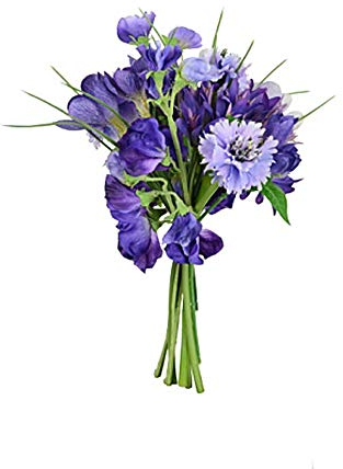 FloristryWarehouse Krokusstrauß aus Kunstseide, 29 cm, Violett