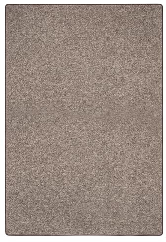 Floordirekt Teppich London | Wohnteppich oder Läufer für Küche, Flur und Wohnraum | Strapazierfähig & pflegeleicht | 11 Farben & viele Größen (80 x 400 cm, Hellbraun 93)