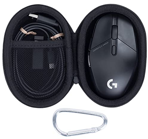 co2CREA Dur Étui de Voyage Rigide Housse Cas pour Logitech G303 édition Shroud Souris Gaming sans Fil(boîte Seule,Case Only)