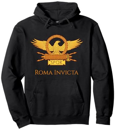 Alte römische Adlerlegion Adler SPQR Geschichte Roma Invicta Pullover Hoodie