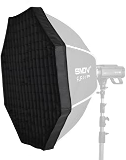 Impulsfoto SMDV Grid Wabenaufsatz Für Speedbox FLIP 44 | Klett-System - Einfache Montage | Durchmesser 110 cm