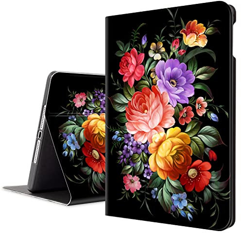 Funda para iPad de 6ª/5ª generación (2018/2017), iPad Air 2/Air 1 para Tablet de 9,7 Pulgadas, Delgada, Ligera, Inteligente, con función Atril Ajustable, múltiples ángulos de visión, Encendido y