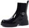 QUEEN HELENA Stivaletti Chelsea Bassi con Tacco Donna X29-44 (Nero, Sistema Taglie Calzature EU, Adulto, Donna, Numero, Media, 41)
