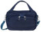 KAUKKO Leichte Damen Umhängetasche Nylon - Handtasche Top Griff Henkel - Tasche Beuteltasche Mittelgroße - Shopper mit viele Taschen-Blau