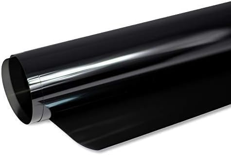 Solar Systems Panthera Scheibentönungsfolie 265c - Tönungsfolie für Auto Scheiben mit Montagesatz - Sonnenschutz Auto 65% Schwarz 75x300cm