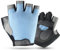 UENXRXE 1 Paar Fahrradhandschuhe Kinder, Kinder Sport Reithandschuhe, Reithandschuhe Kinder, Fahrradhandschuhe Gepolstert Fingerlose Straßenreithandschuhe Für Training Ski Rudern （5-12 Jahre） B