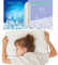 SIKAINI Kinderkissen - Kühlender Stoff mit Bären-Print, Memory-Schaum, Ergonomisches Design, Atmungsaktiv, Ideal für Kinder von 3-8 Jahren