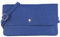 modamoda de - T257 - Echtleder Umhängetasche Small made in Italy, Farbe:Signalblau