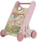 Little Dutch 7332 - Carrito de madera para actividades de hadas, color rosa