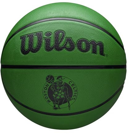Wilson NBA Team Tribute SOLID BSKT BOS Celtic 5, Gelb