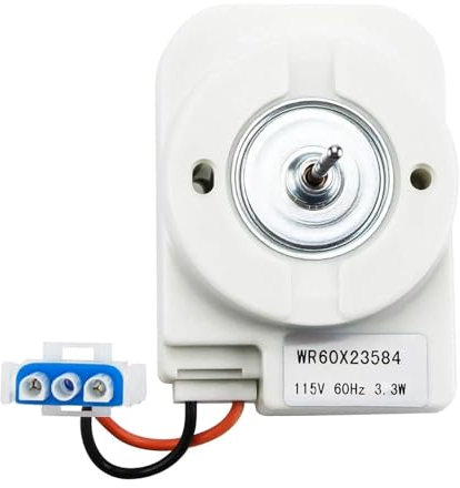 BoBoBn WR60X23584 WR60X31522 WR60X28783 Evaporator Fan Motor Fit for G E and Hot-point Refrigerator Replaces WR60X10046 WR60X10141(WR60X31522)