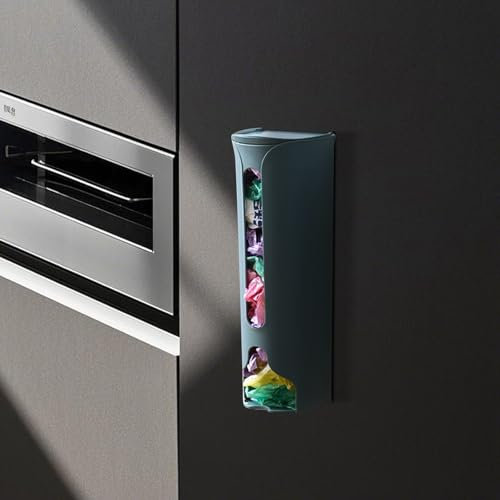BreezeHive Space Saving Wall Mounted Organizer for Kitchen Cleaning Supplies – Easy Pull Out Storage Solution for (C, 23cm)