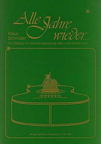 Vogt und Fritz Alle Jahre Wieder. Gitarre